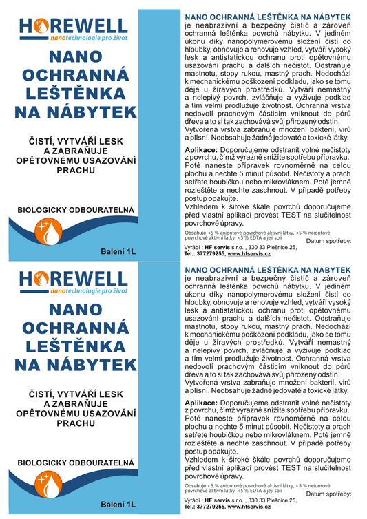 Horewell Leštěnka na nábytek