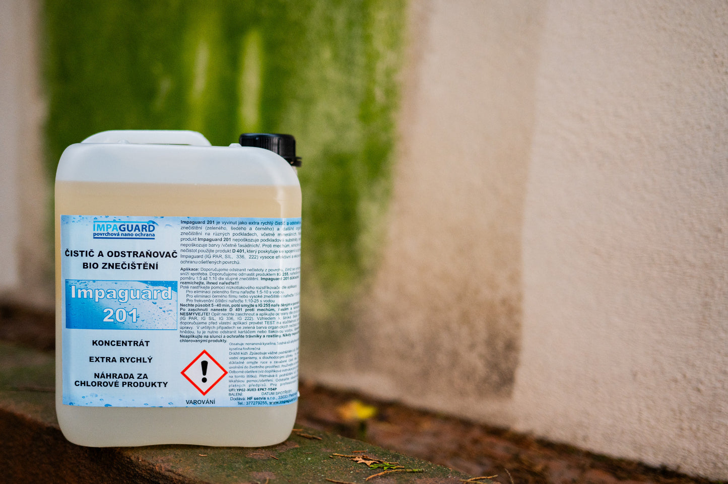 Impaguard 201 - Čistič a odstraňovač bio znečištění/biofilmu - BEZ OBSAHU CHLORU - koncentrát