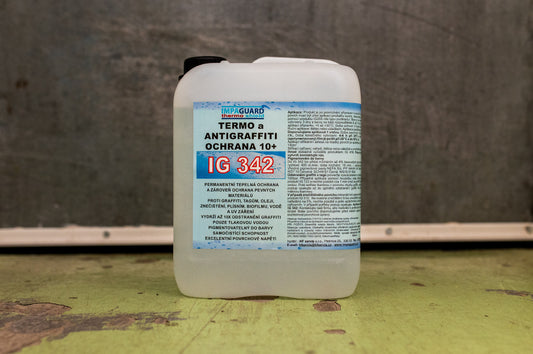 IG 342 - Permanentní termo ochrana a antigraffiti nátěr pevných povrchů