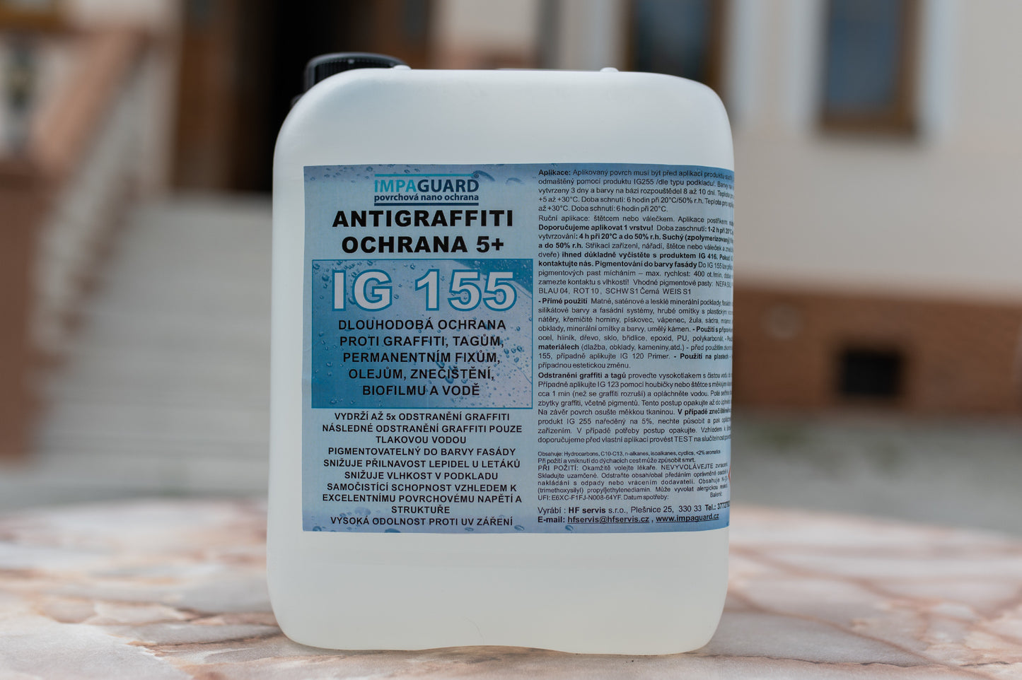 IG 155 - Semipermanentní antigraffiti nátěr