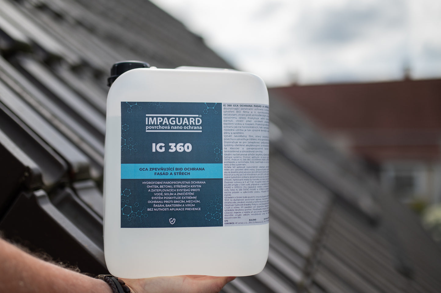 IG 360 GCA - Bio ochrana betonu a dlažeb 2 v 1